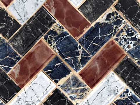  现代石材拼花 大理石拼花 