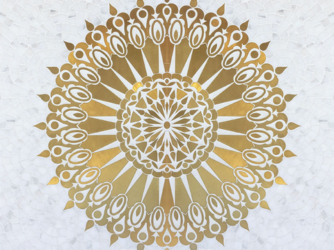  现代石材拼花 大理石拼花 