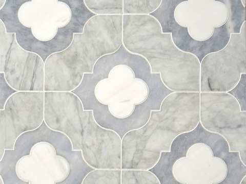  新中式石材拼花 大理石拼花 