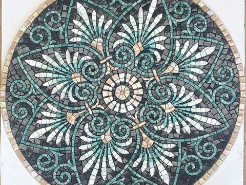  欧式石材拼花 大理石拼花 