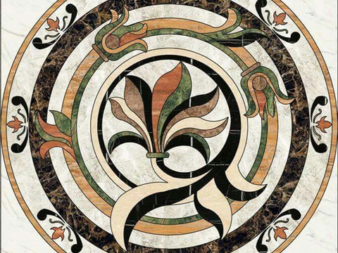  欧式石材拼花 大理石拼花 