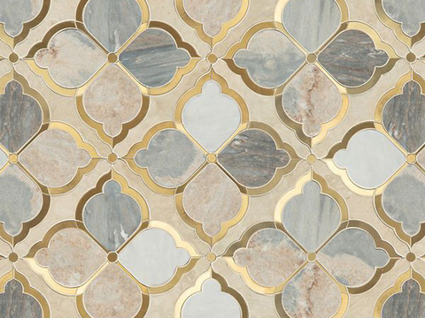  欧式石材拼花 大理石拼花 