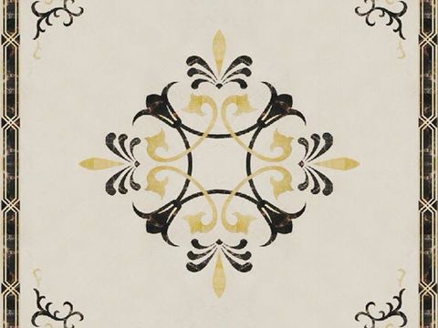  欧式石材拼花 大理石拼花 