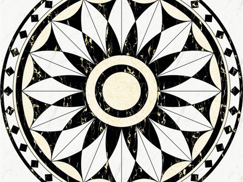  欧式石材拼花 大理石拼花 