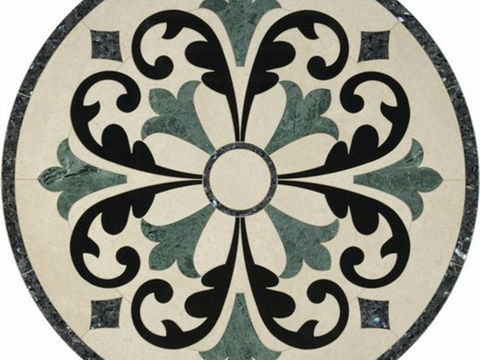  欧式石材拼花 大理石拼花 