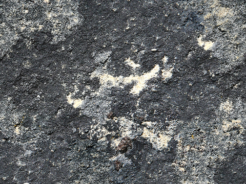  无缝黑灰色文化石墙岩石材墙面 