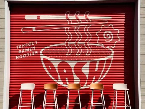  拉面面食牛肉拉面美食海报餐饮贴图 