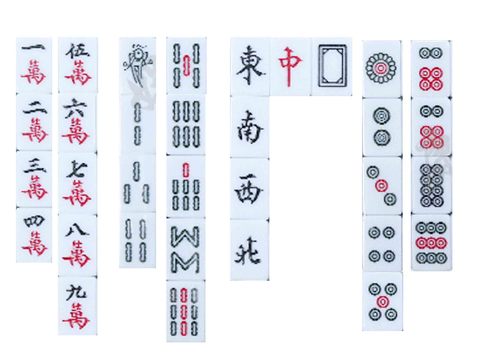  麻将棋牌室贴图 