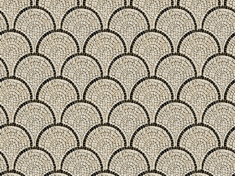  无缝灰色方形拼花地砖人行道路地面街道广场铺贴 