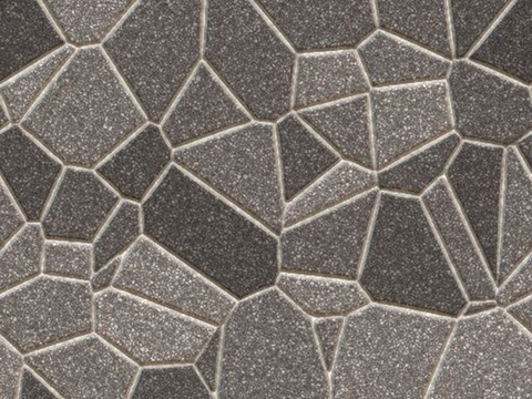  灰色碎拼广场砖 