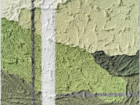  北欧抽象装饰画油画 