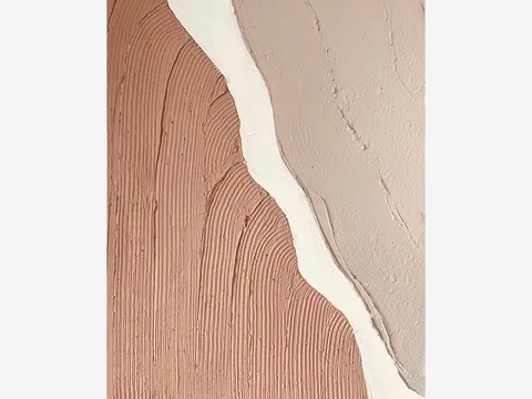  北欧抽象装饰画油画 