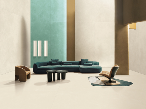  莫兰迪月光黄墙面地面贴图 