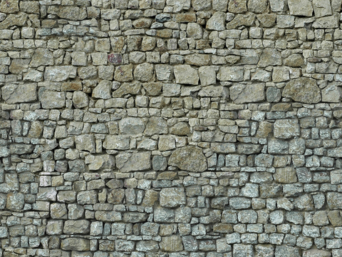  无缝室外建筑岩石块石材墙砖墙面地面 