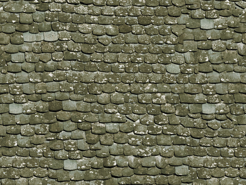  无缝别墅建筑屋顶陶土陶瓷瓦片 