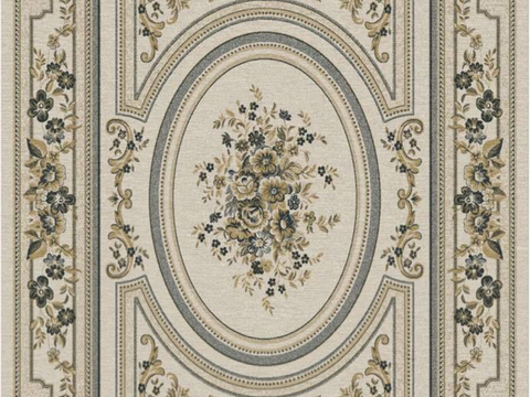  法式地毯 欧式地毯 