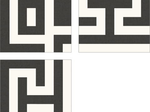  无缝复古水泥混凝土石材几何拼花图案瓷砖花砖地砖墙砖 