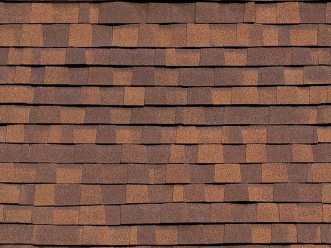  无缝别墅建筑屋顶沥青瓦片 