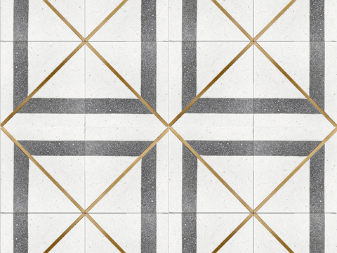  复古风拼花瓷砖 小花砖 石材拼花 花砖瓷砖 