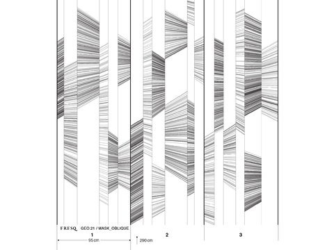  国外手绘植物壁纸壁画 