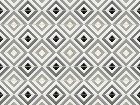  复古风拼花瓷砖 小花砖 石材拼花 花砖瓷砖 