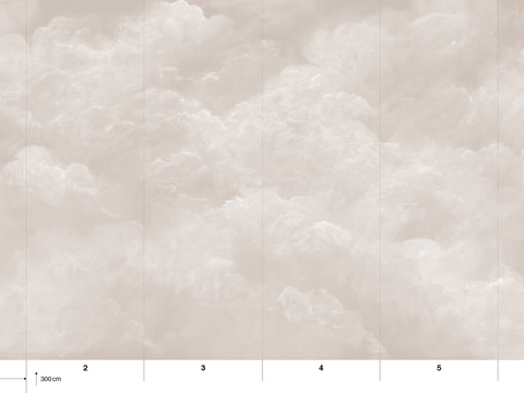  国外手绘植物壁纸壁画 