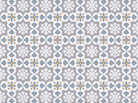  复古风小花砖 石材拼花 花砖瓷砖 拼花瓷砖 