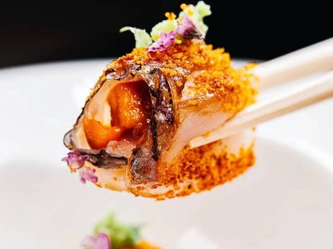  日本料理寿司餐饮海报贴图 