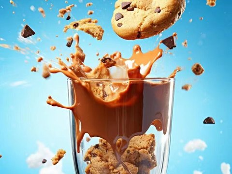  奶茶咖啡果汁果饮海报 