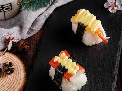  日本料理寿司餐饮海报贴图 