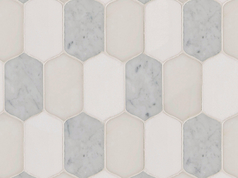  无缝现代大理石石材几何拼接拼花图案瓷砖地砖墙砖 