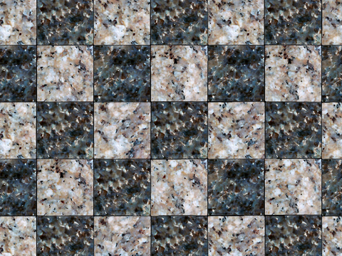  无缝现代黑色大理石石材几何拼接拼花图案瓷砖地砖墙砖 