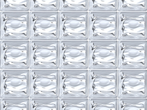  玻璃砖方砖 艺术玻璃砖 肌理玻璃 