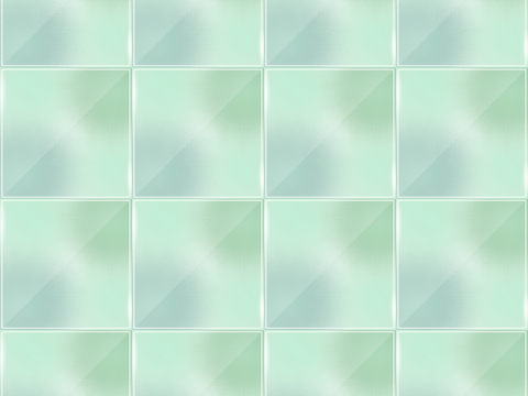  黄绿色渐变磨砂玻璃砖 