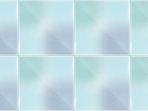  蓝绿色渐变磨砂玻璃砖 