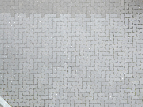  现代新中式广场砖 灰色石材广场砖 拼接砖 地砖 户外地面 