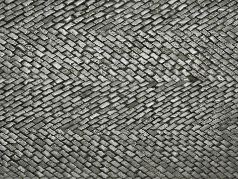  现代新中式广场砖 灰色石材广场砖 拼接砖 地砖 户外地面 