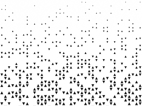  三角形渐变金属穿孔板 冲孔板 镂空铝板 