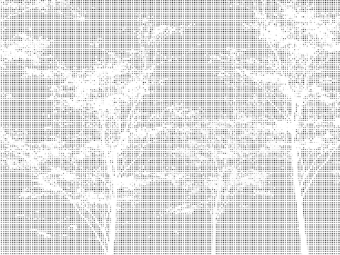  树枝状枝干状穿孔铝板 