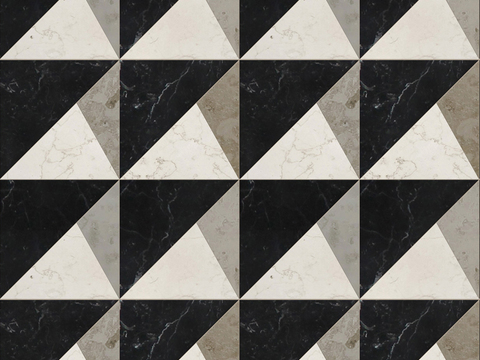  现代大理石拼花 