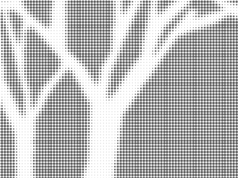  树枝状穿孔铝板 枝干状穿孔板 