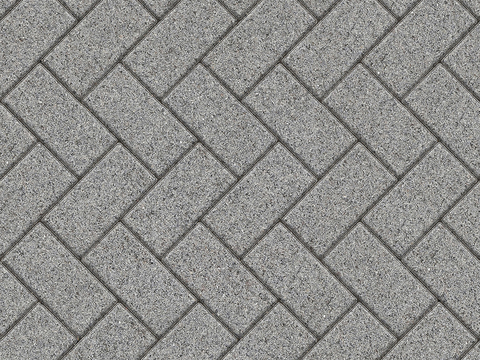  无缝人字纹拼花地砖人行道路地面广场铺贴 