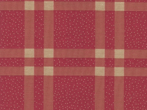  红色格子布纹 
