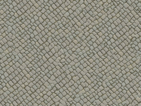  无缝灰色方形拼花地砖人行道路地面街道广场铺贴 