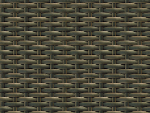  无缝棕色藤条藤编竹编编织材质 