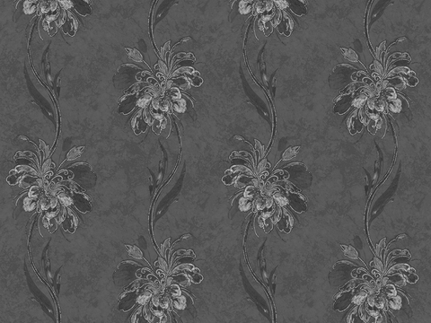  无缝现代欧式古典花纹图案墙纸壁纸壁布 