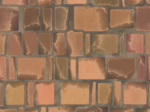  地面铺装脏旧凹凸 