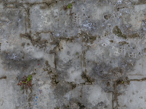  地面铺装脏旧凹凸 