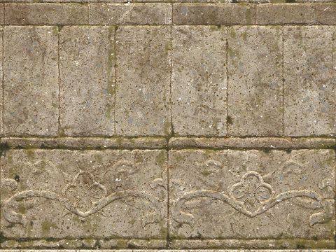  地面铺装脏旧凹凸 