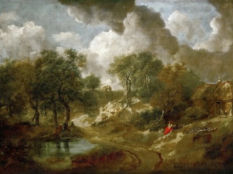 世界名画 风景 油画 国外